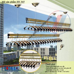 Giàn phơi đồ thông minh Hoseta HS-365