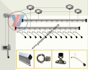 Giàn phơi thông minh tại sài gòn