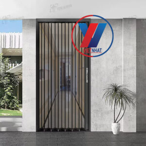 cửa lưới xếp lá nhôm việt nhật
